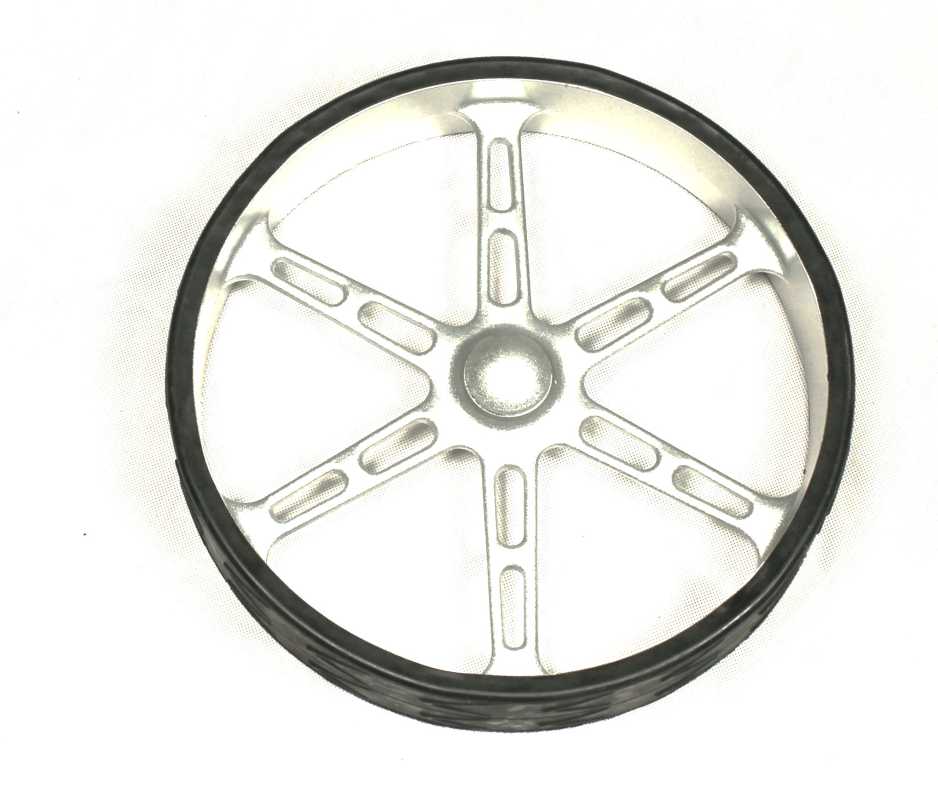 Hinterrad, Durchmesse 31cm, Felgenloch-Durchmesser 16mm
